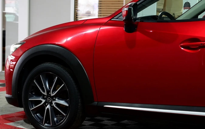 Mazda CX-3 cena 76700 przebieg: 86000, rok produkcji 2018 z Tykocin małe 667